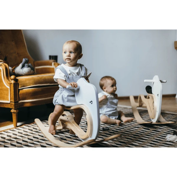 LEG & GO Opzetstuk Schommelolifant, Wit - Afbeelding 4