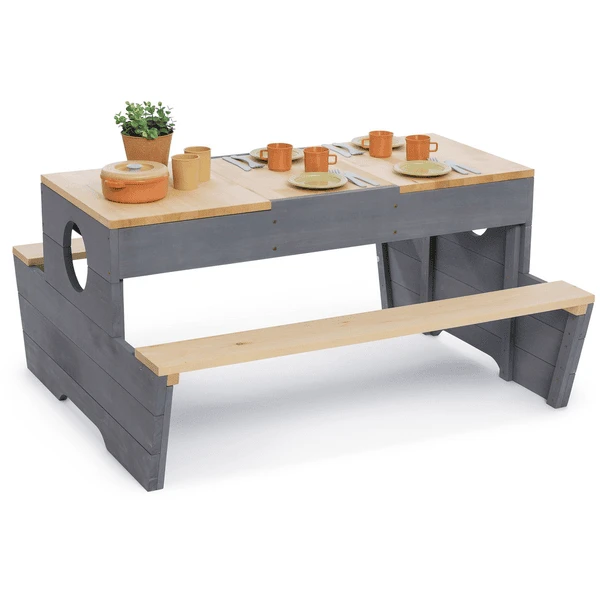 MUDDY BUDDY Speeltafel "Creator" Naturel Wolkengrijs - Afbeelding 5