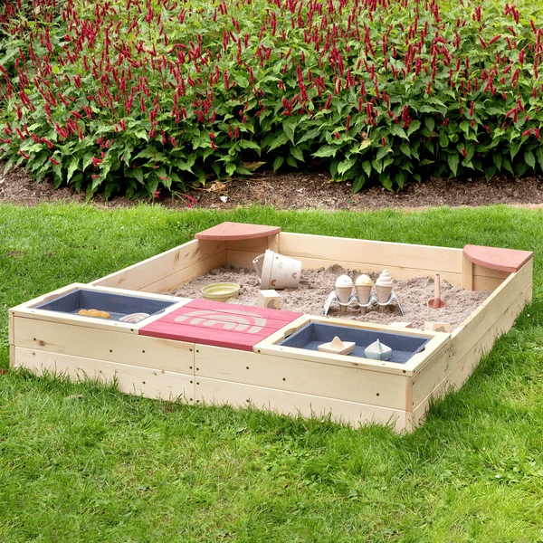 MUDDY BUDDY Zandbak "Beach Rebel" Naturel Poederroze - Afbeelding 2