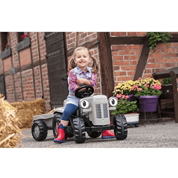 ROLLY TOYS Rollykid Little Grey Fergie Mit RollyKid Trailer 014941 - Afbeelding 3