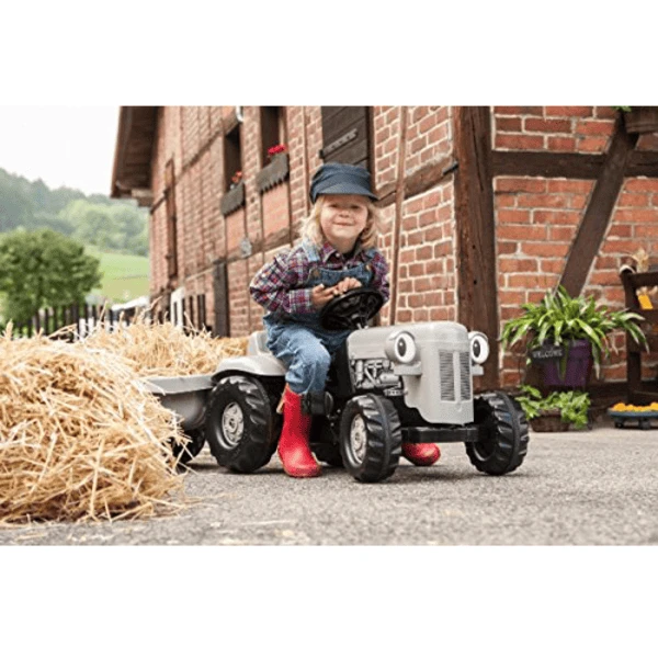 ROLLY TOYS Rollykid Little Grey Fergie Mit RollyKid Trailer 014941 - Afbeelding 4