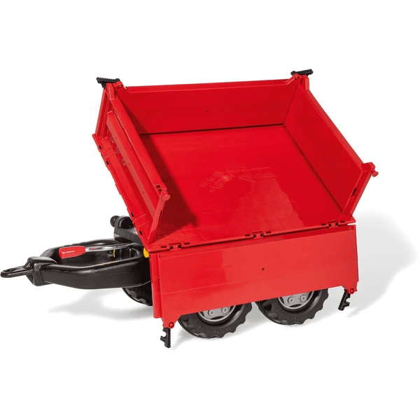 ROLLY TOYS Rolly®toys RollyMega Aanhanger Trailer, Rood 12 301 8 - Afbeelding 2