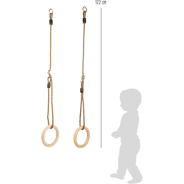Small Foot ® Gymnastiekringen Hout - Afbeelding 5