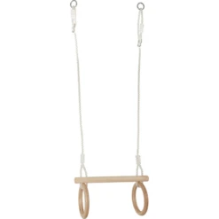 Small Foot ® Trapeze Met Houten Turnringen