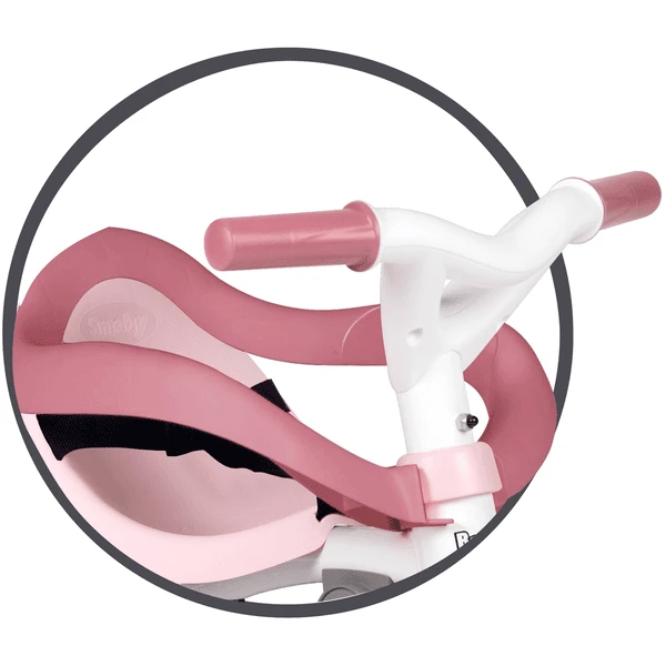 Smoby Be Move Comfort Driewieler Roze - Afbeelding 4