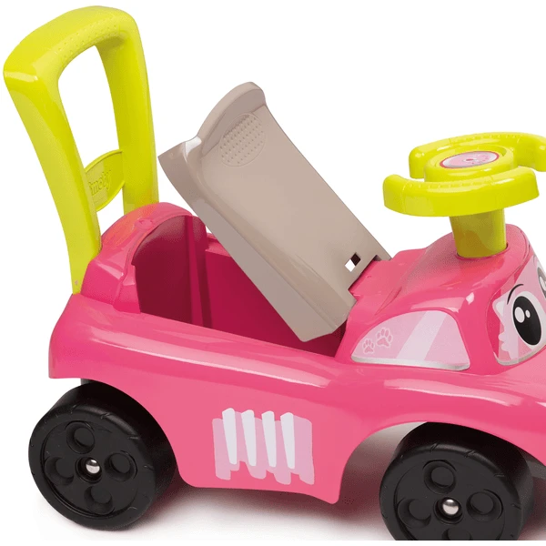 Smoby Mijn Eerste Loopauto Pink - Afbeelding 2