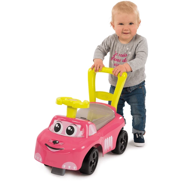 Smoby Mijn Eerste Loopauto Pink - Afbeelding 4