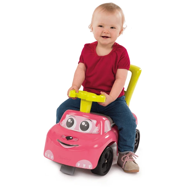 Smoby Mijn Eerste Loopauto Pink - Afbeelding 5